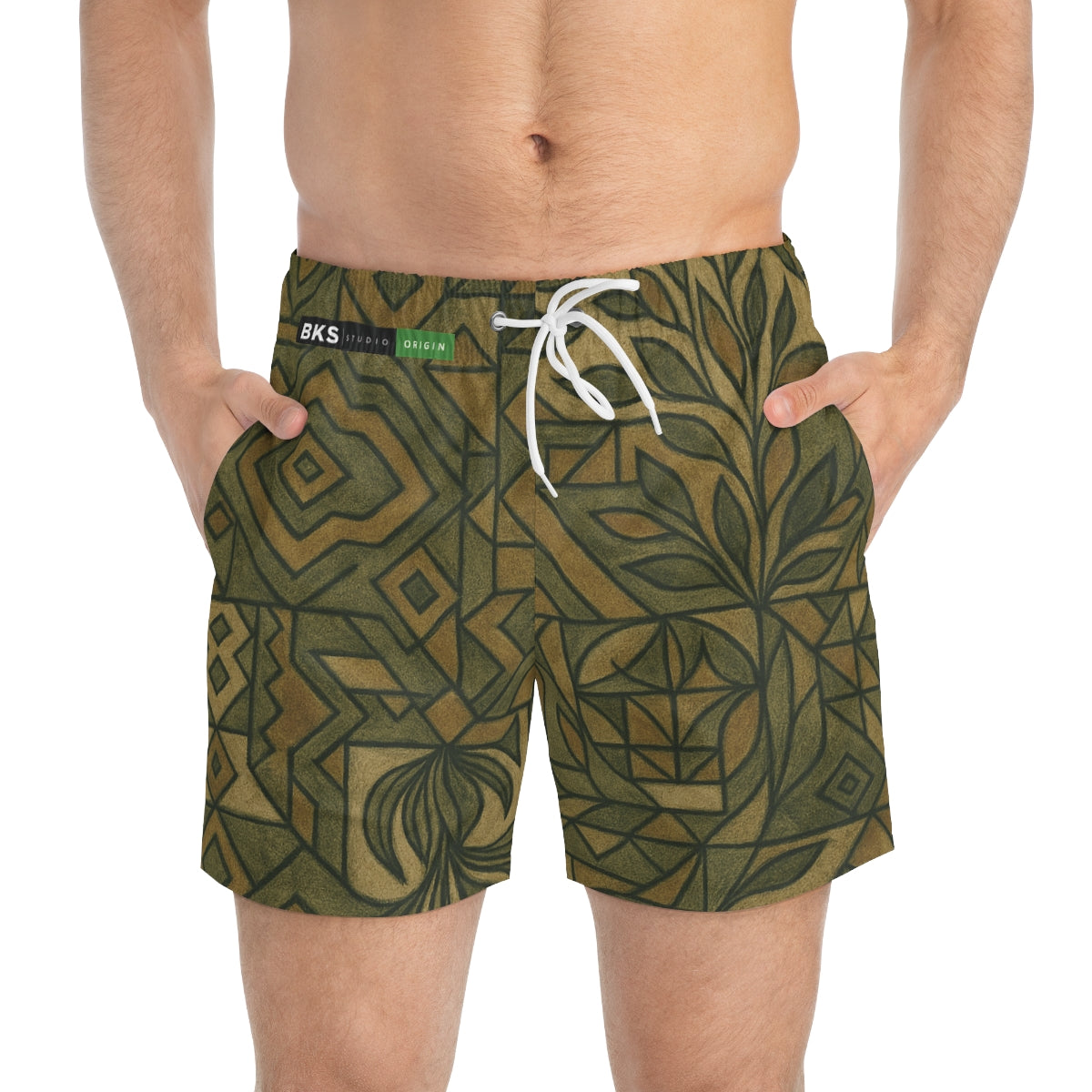 BKS Origin Totem Swim Trunks - front-person