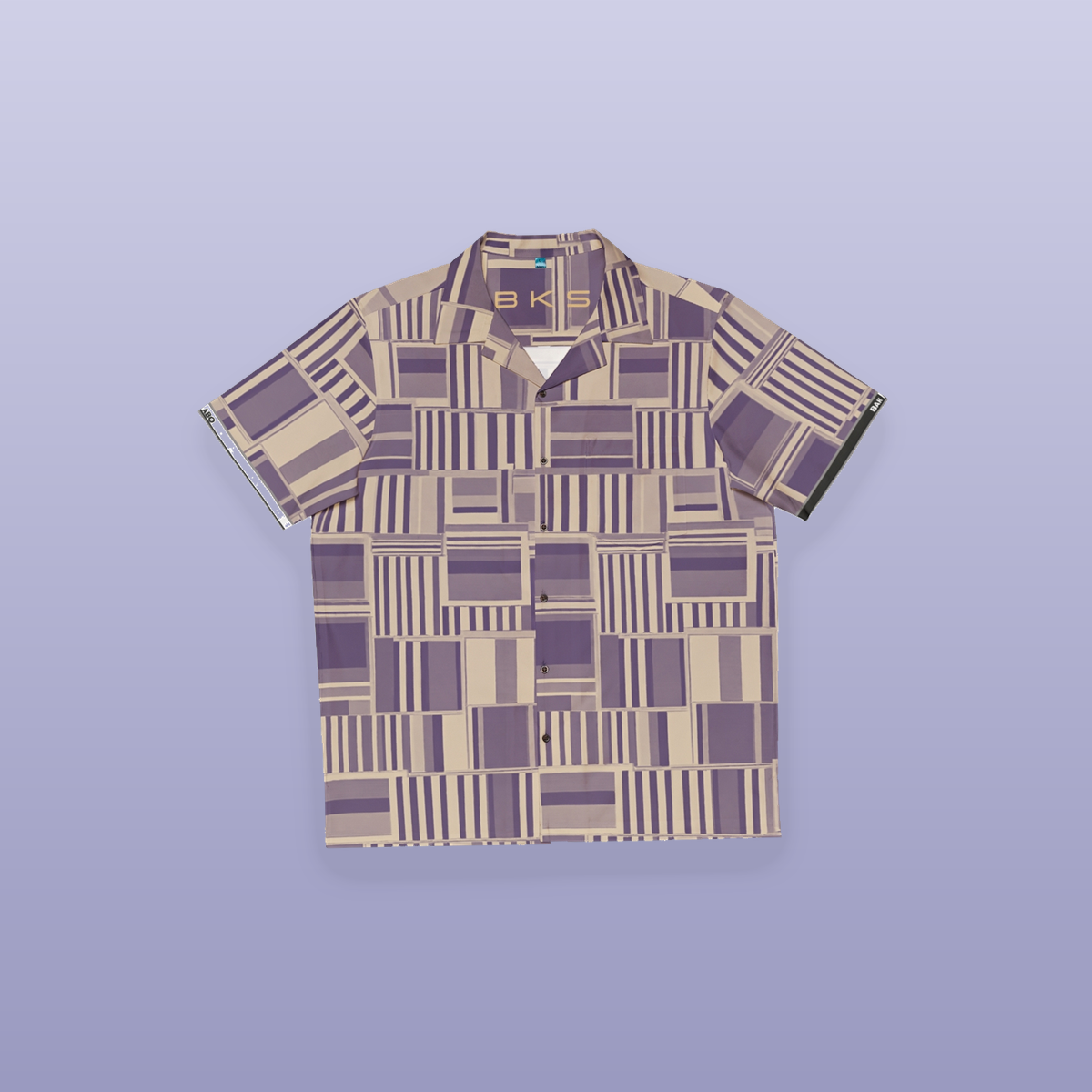 Camicia hawaiana BKS Pulse Block