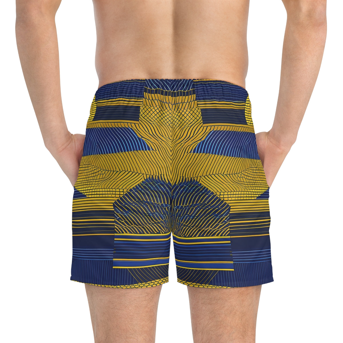BKS Pulse Chord Swim Trunks - back-person