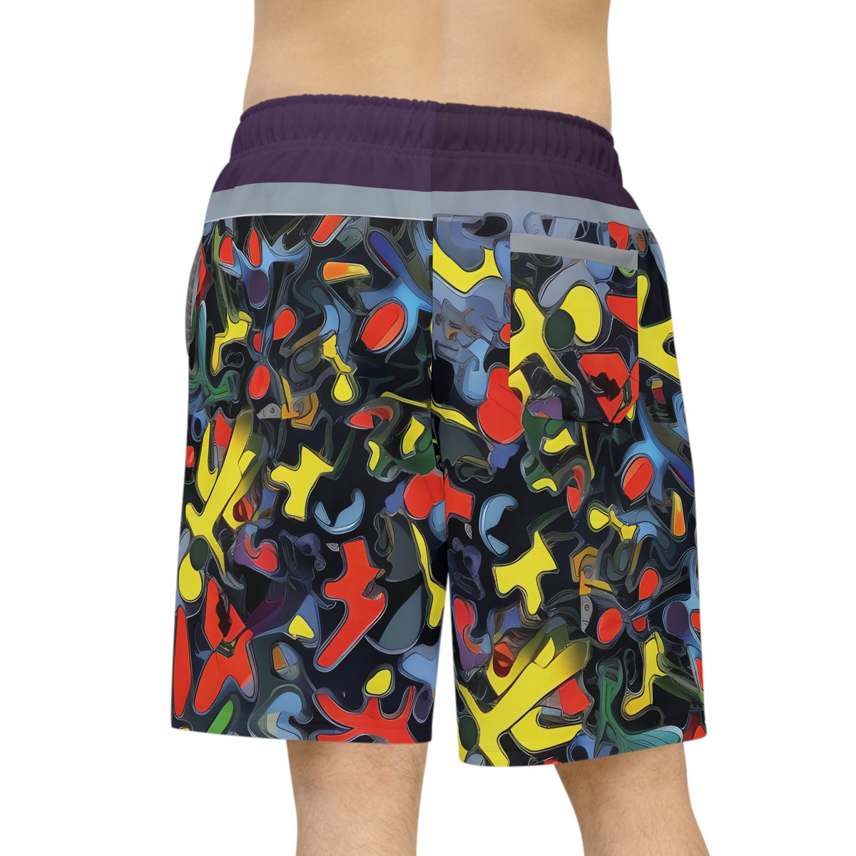 BKS Pulse Obakoba™ Athletic Shorts — worn, back