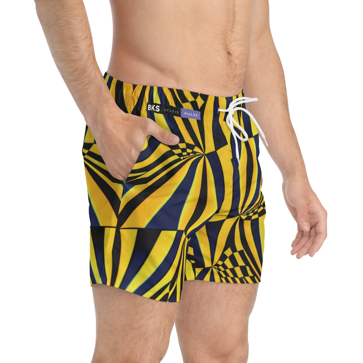 BKS Pulse Surge Swim Trunks - side-person