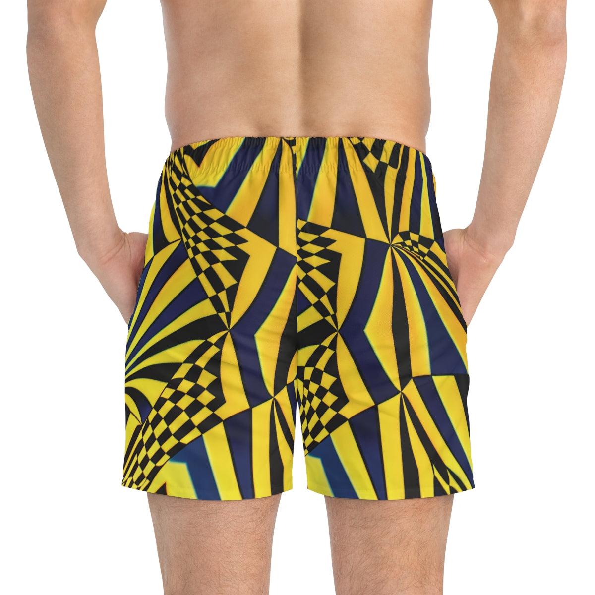 BKS Pulse Surge Swim Trunks - back-person