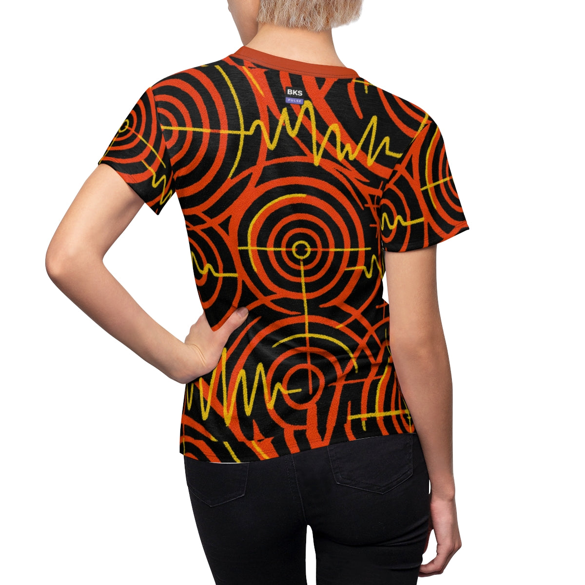 BKS Pulse Wave Women's AOP Tee