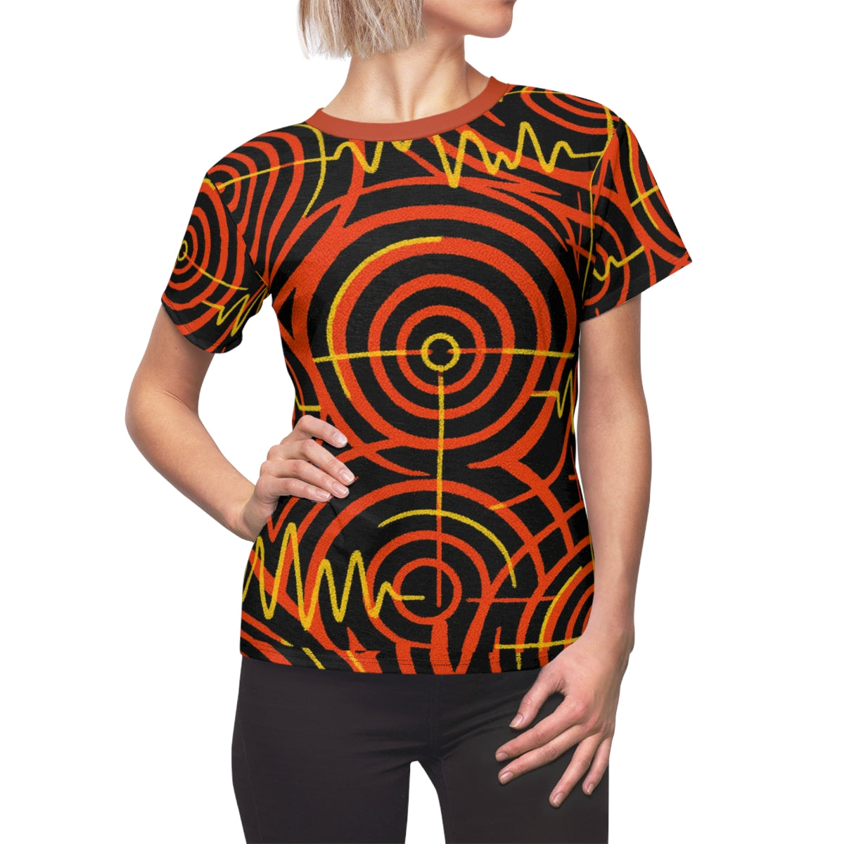 BKS Pulse Wave Women's AOP Tee