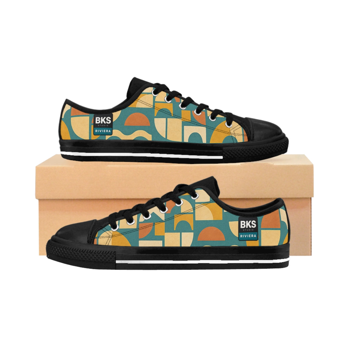 BKS Riviera Abyss Sneakers — pair on box