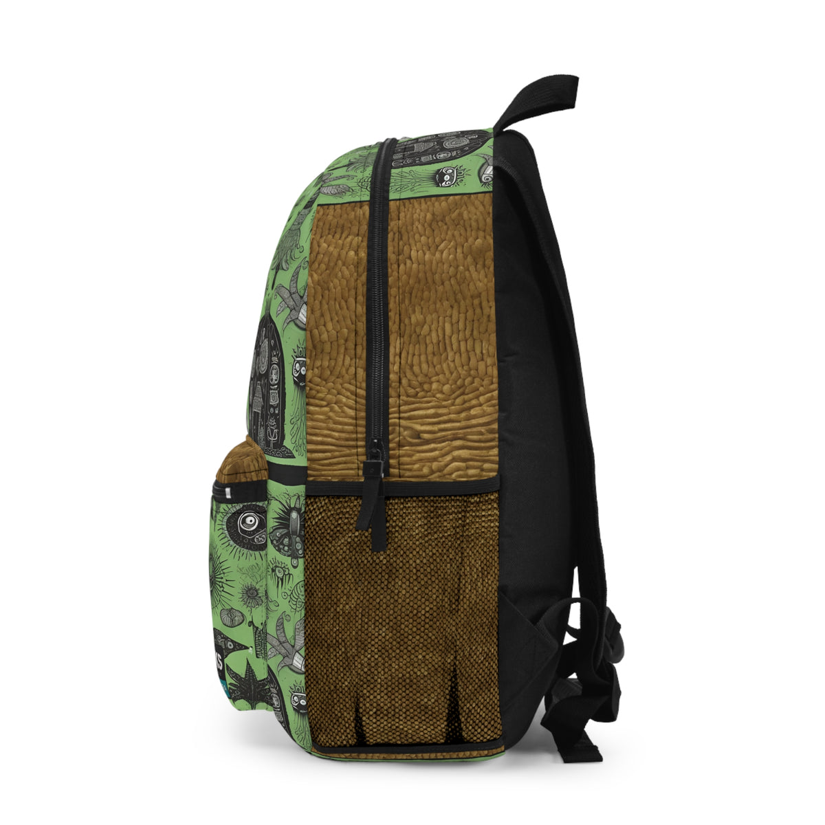 BKS Riviera Green Creature™ Backpack — left side