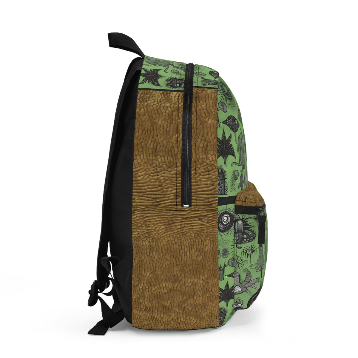 BKS Riviera Green Creature™ Backpack — right side