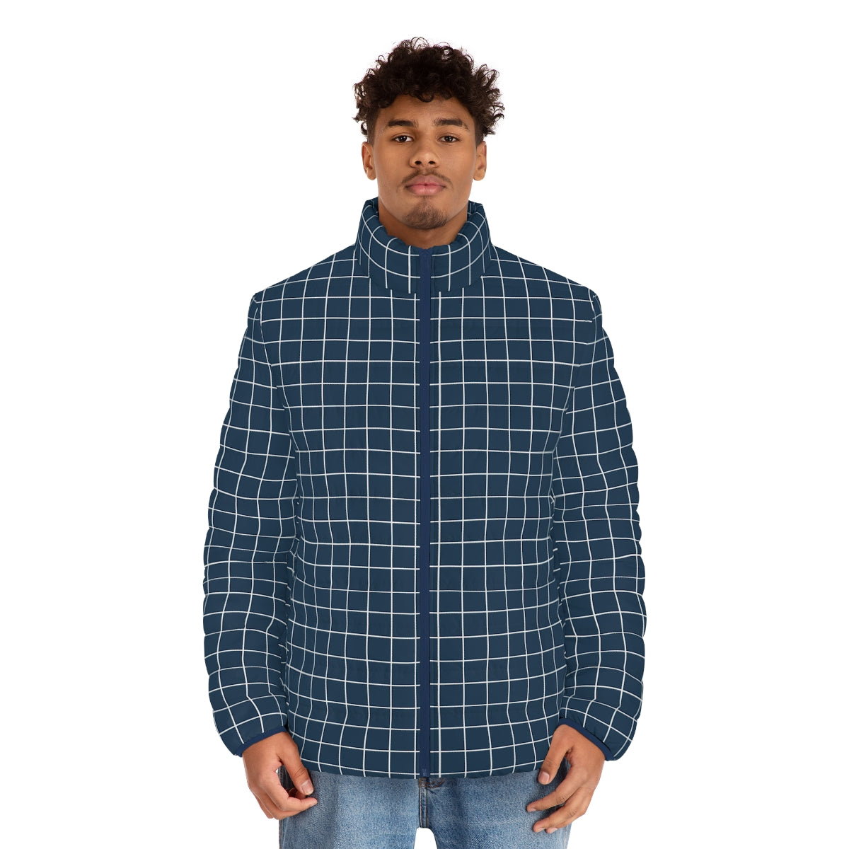 BKS Riviera Lagoon Puffer Jacket - worn
