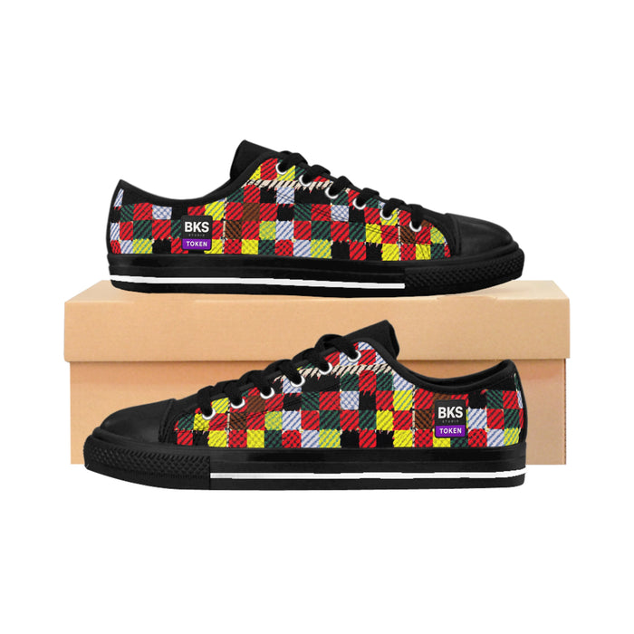 BKS Token Checkerboard Yellow™ Sneakers
