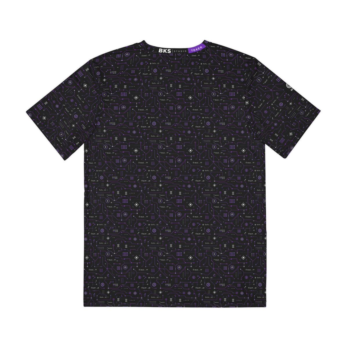 BKS Token Circuit™ AOP Tee — back