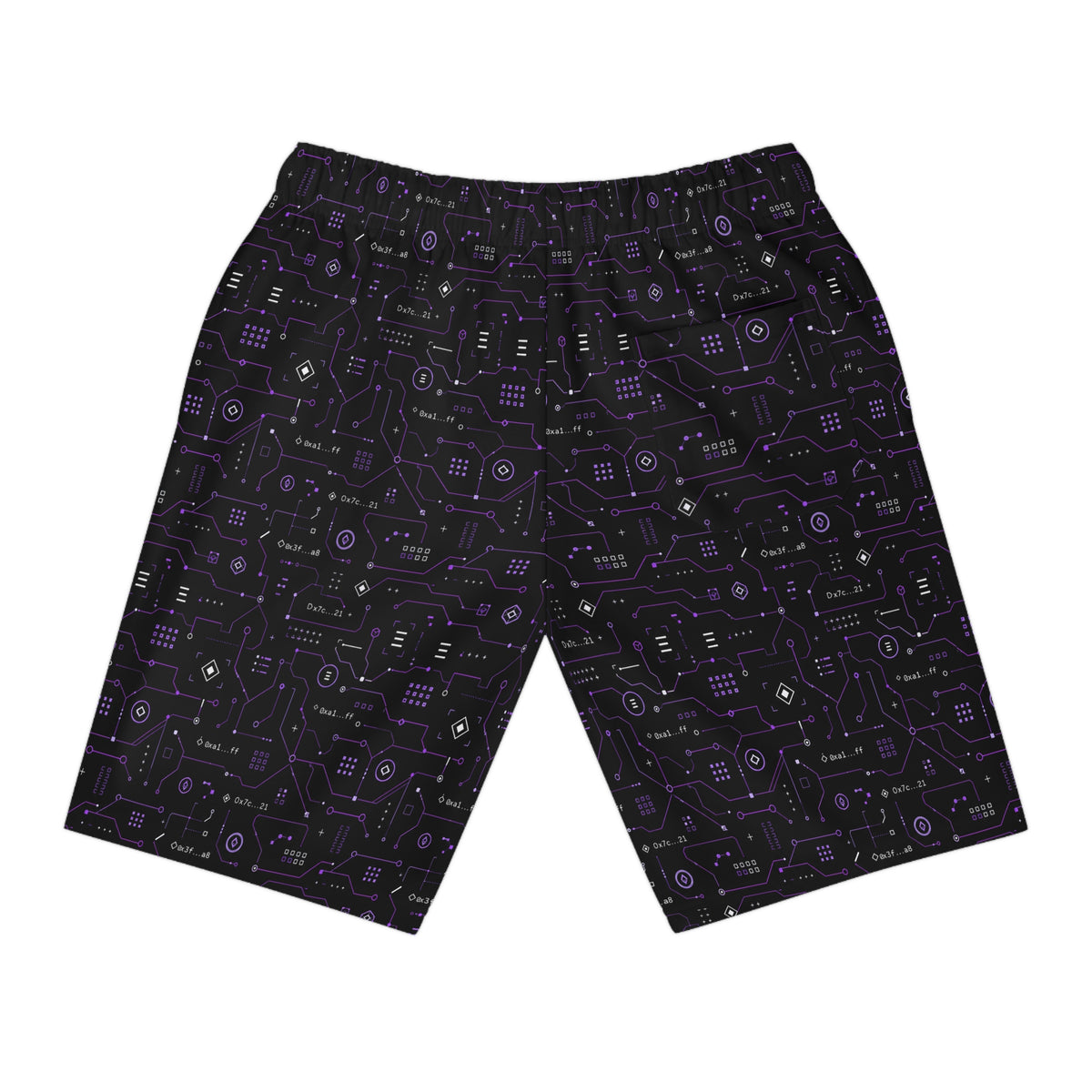 BKS Token Circuit™ Athletic Shorts — back