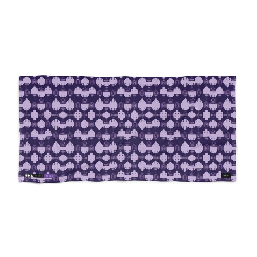 BKS Token Grid™ Beach Towel