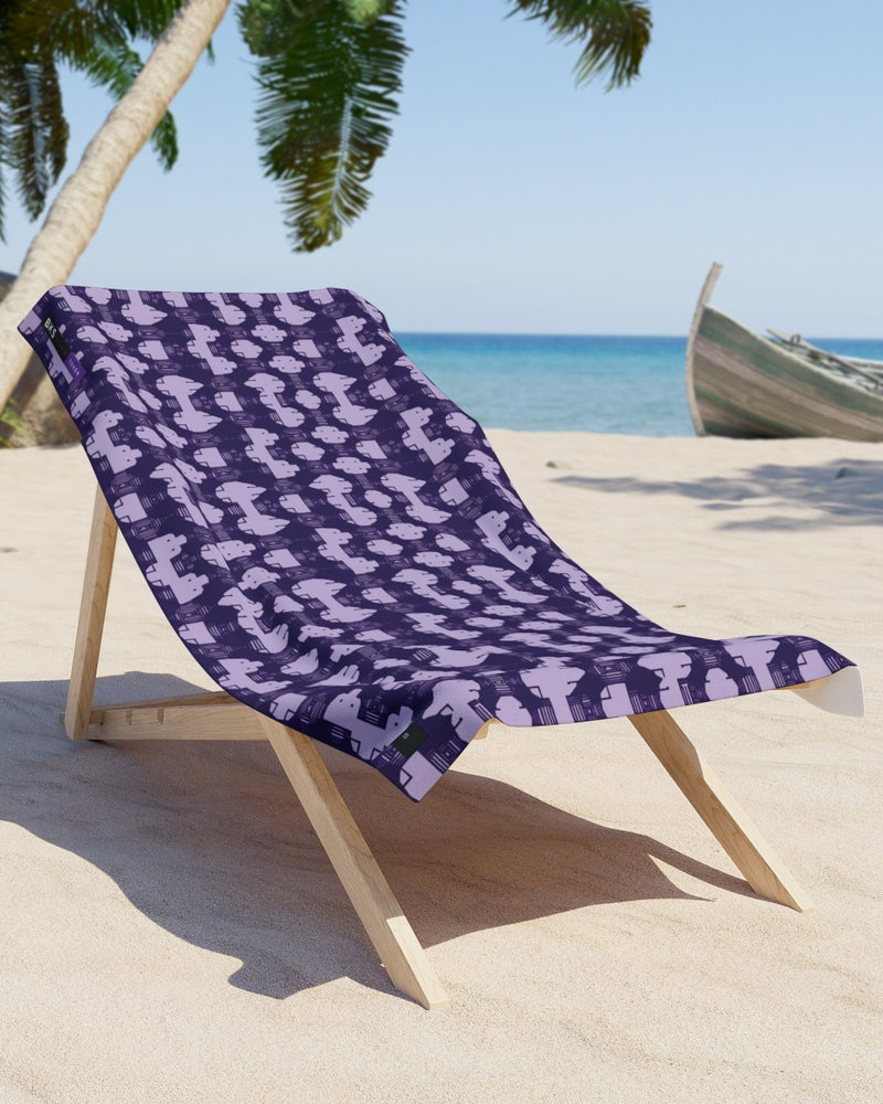 BKS Token Grid™ Beach Towel