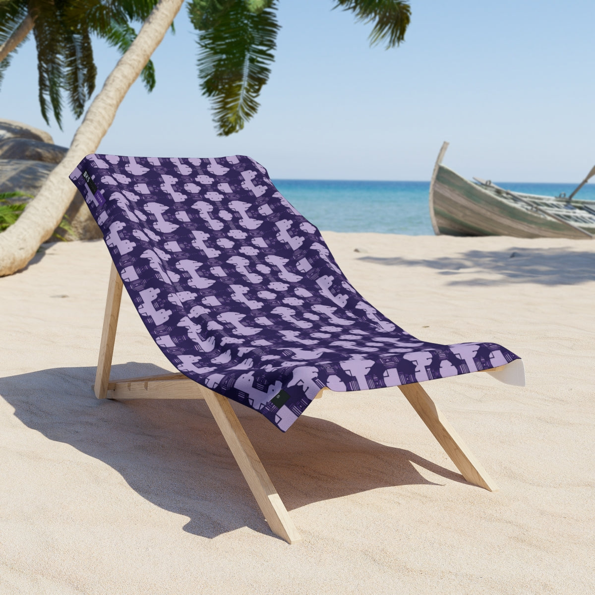 BKS Token Grid™ Beach Towel — beach