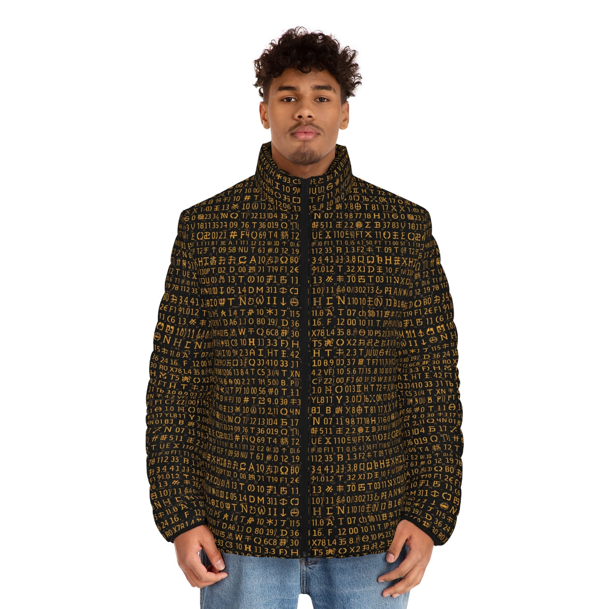 BKS Token Grid Puffer - worn