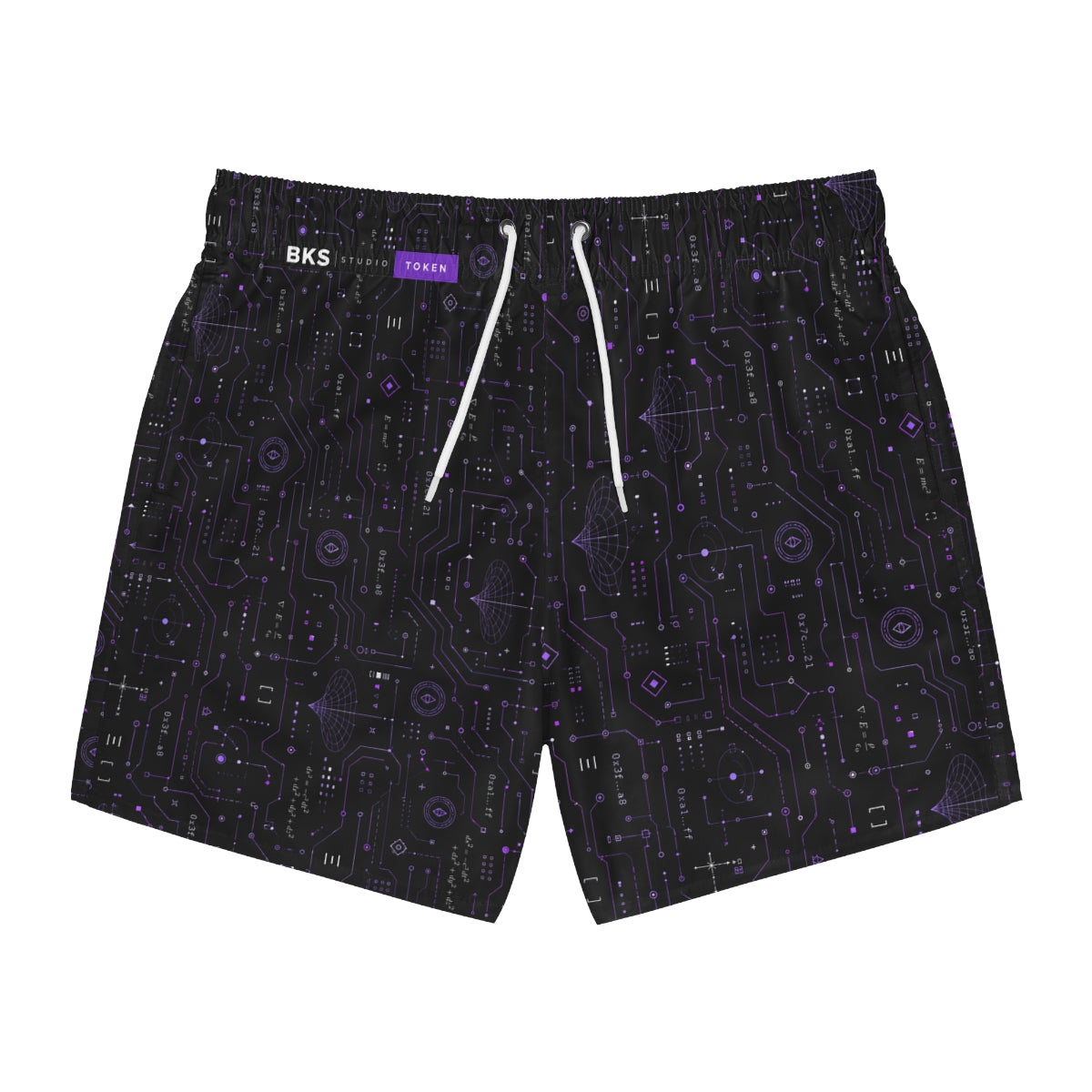 BKS Token Mesh Swim Trunks - front
