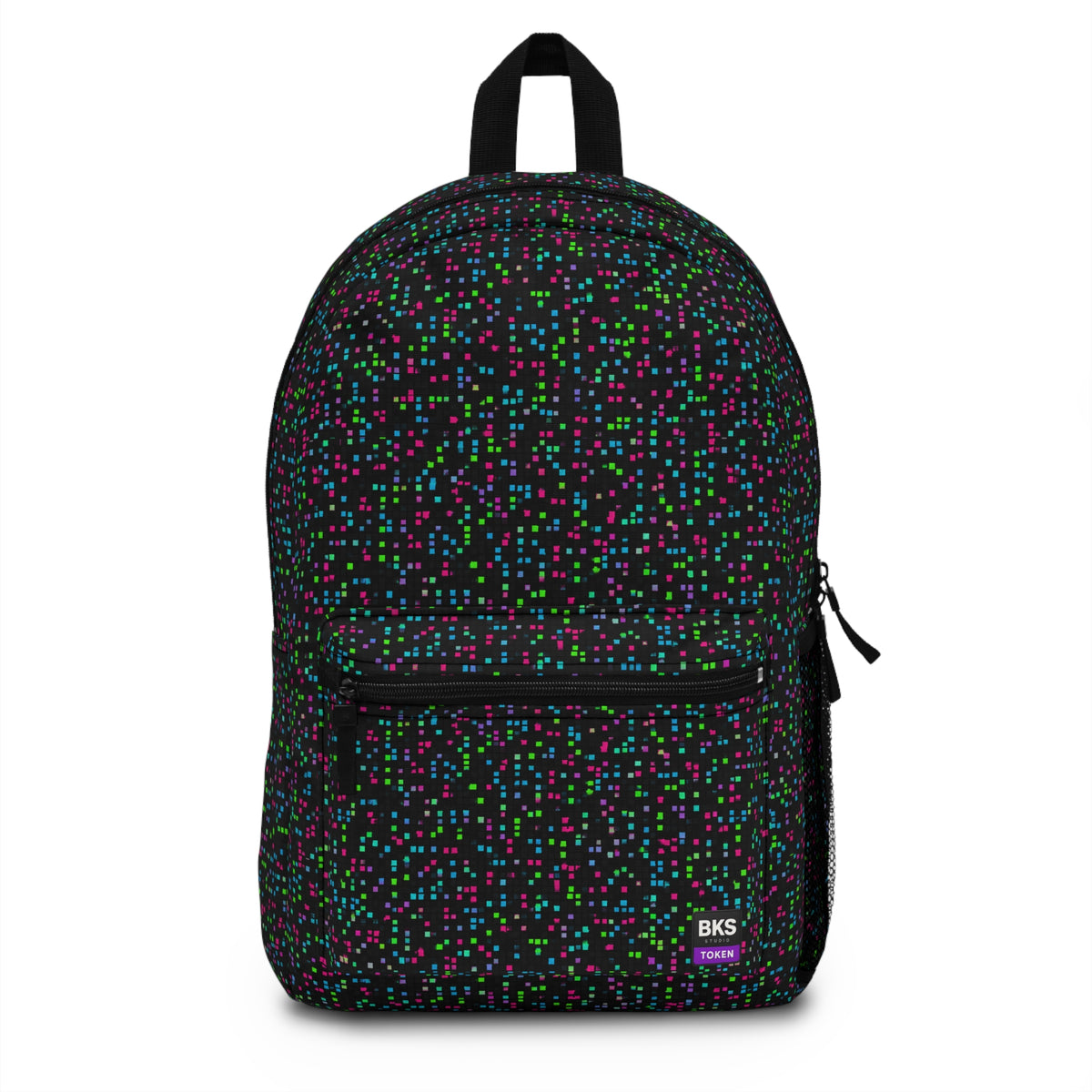BKS Token Pixel Arcade™ Backpack — front