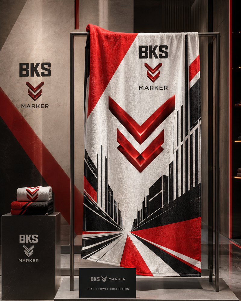 BKS Marker Ember™ Beach Towel