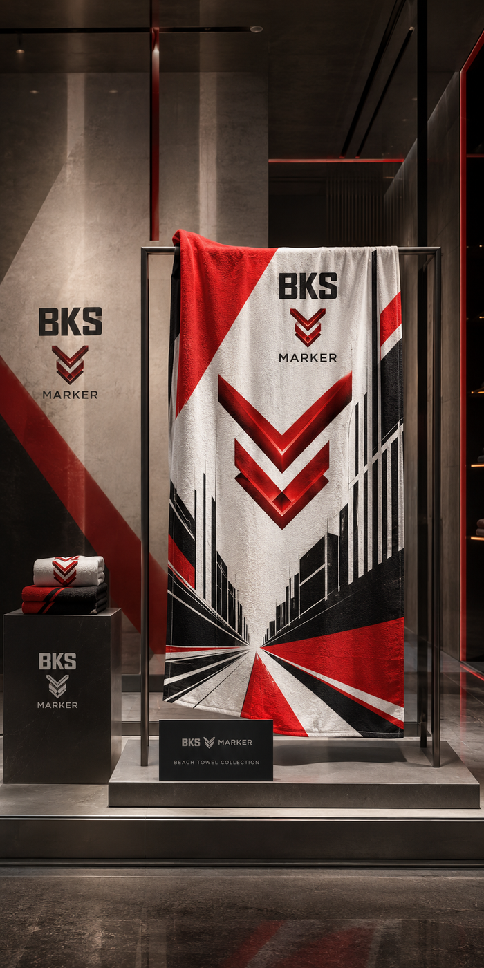 BKS Marker Ember™ Beach Towel