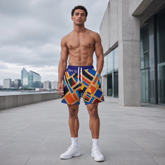 BKS Marker Frame Athletic Long Shorts - BKS Marker Athletic Shorts