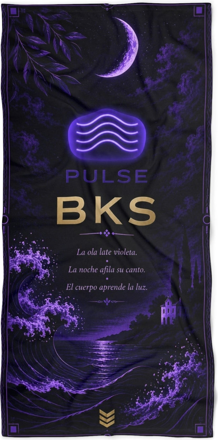 BKS Pulse Verse™ Beach Towel