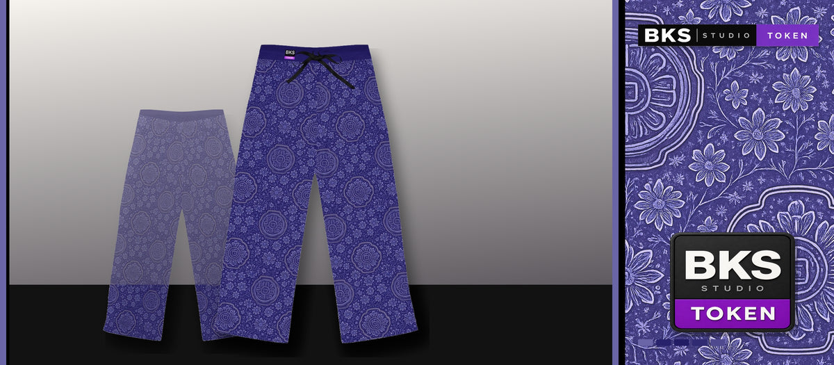 bks-token-grid-lounge-pants set01