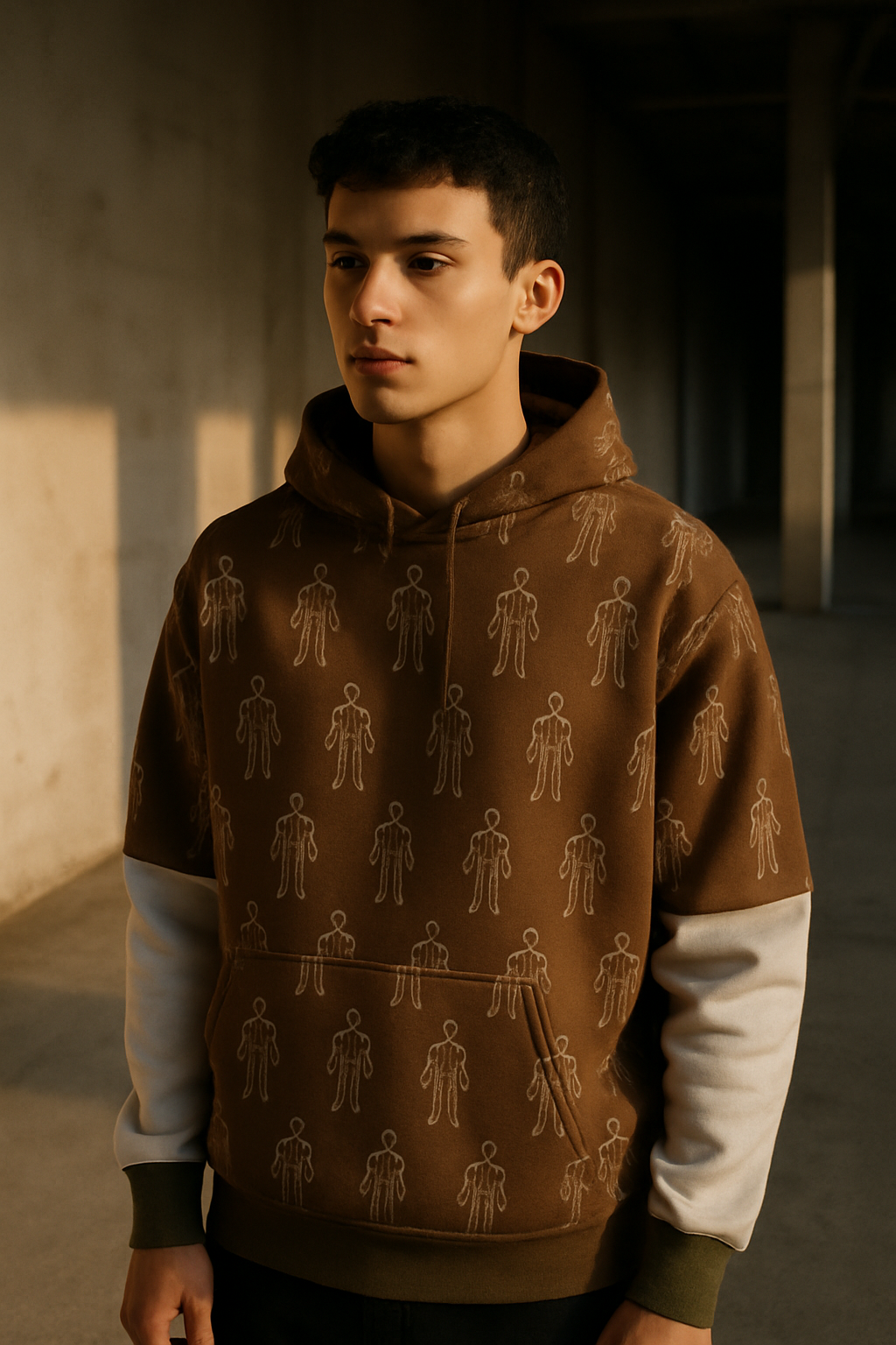 Flag Meridian Earth™ Pullover Hoodie — front view