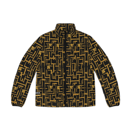 BKS Glyph Cipher™ Puffer Jacket — view description